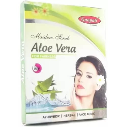 Ganpati Herbal Maidens Aloe Vera For Fairness, 25 gram