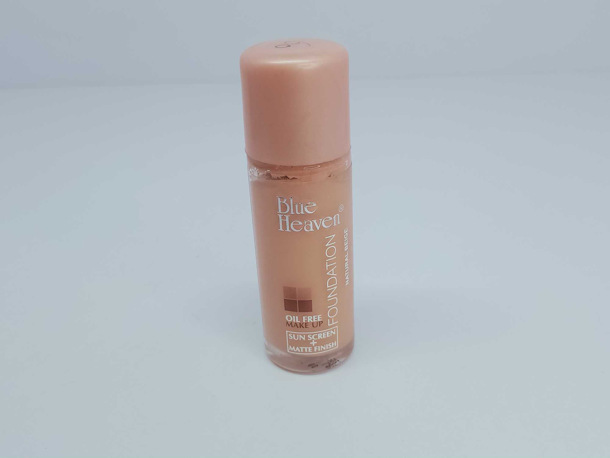 Blue Heaven Foundation Oil Free make Up Sun screen Matte Finish, 30 ml