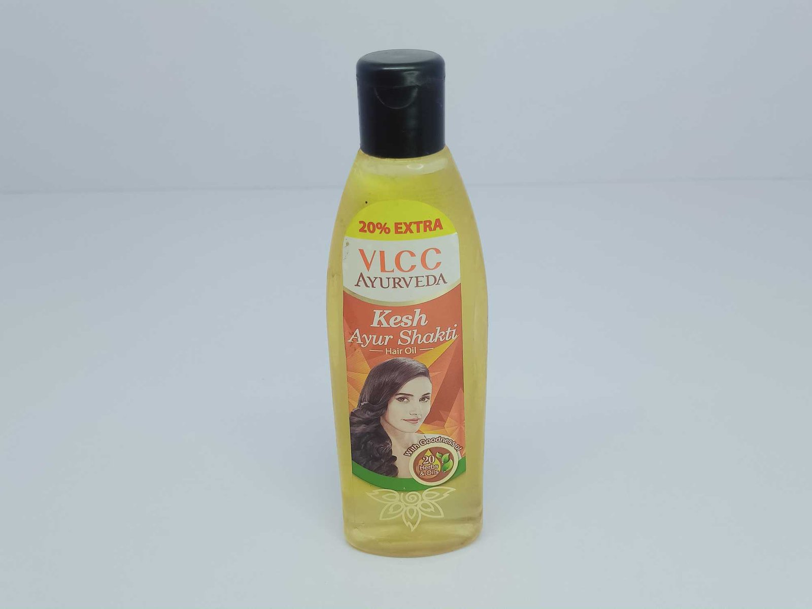 VLCC Ayurveda Kesh Ayur-Shakti Hair Oil with Goodness of 20 Herbs and Oils, 120 ML