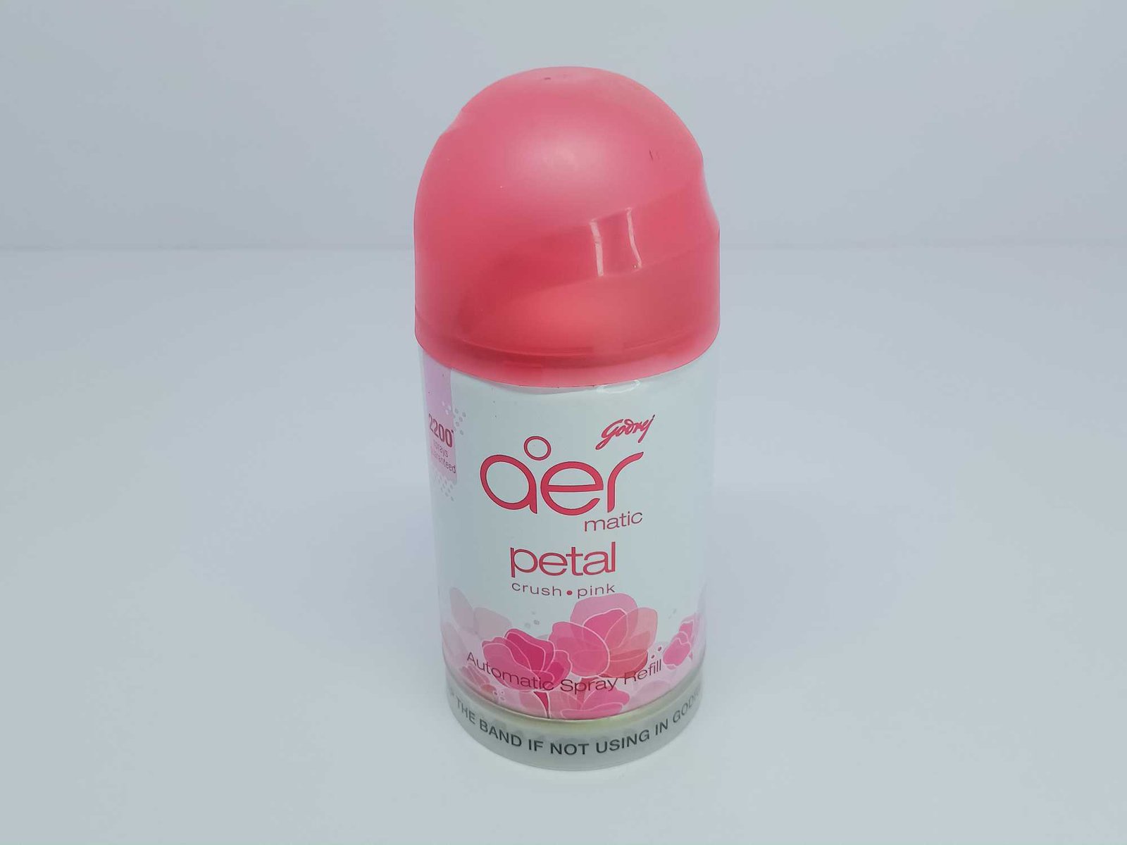 Godrej Aer matic Petal Crush Pink automatic spray Refill, 225 ML