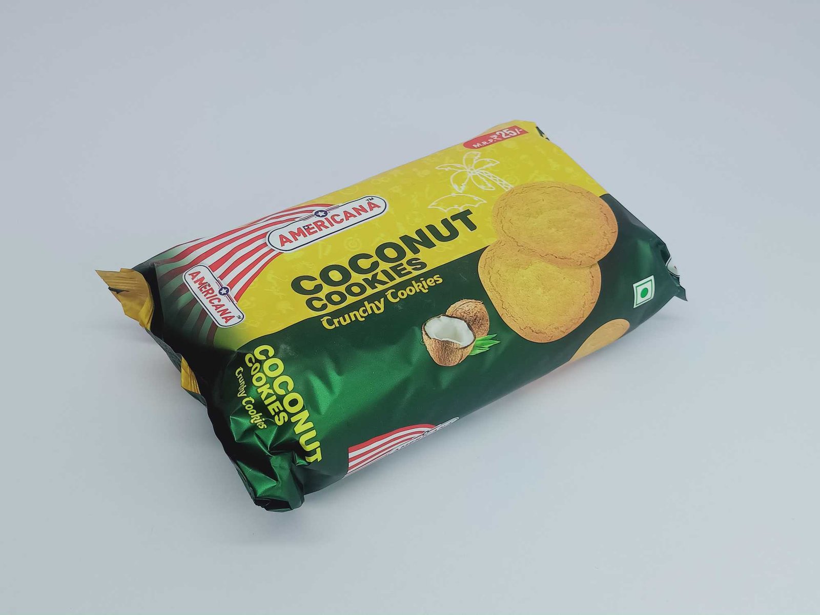 Americana Coconut Cookies Crunchy, 200 grams