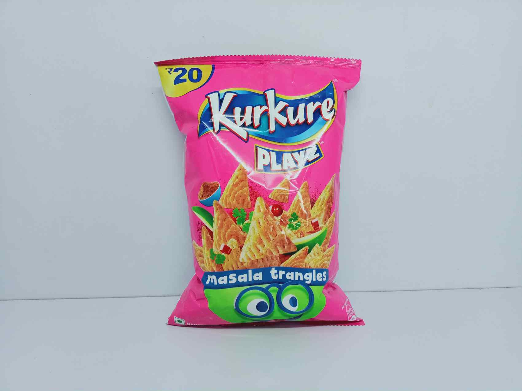 Kurkure playz masala triangle Namkeen, 58 grams