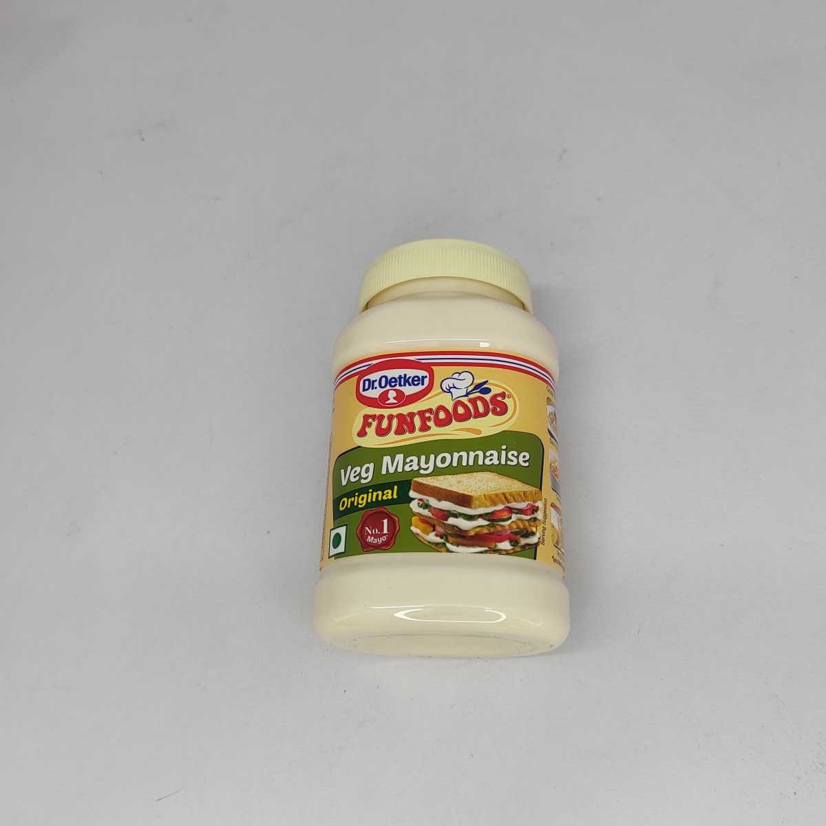 Dr. Oetker Funfoods veg mayonnaise original, 250 gram