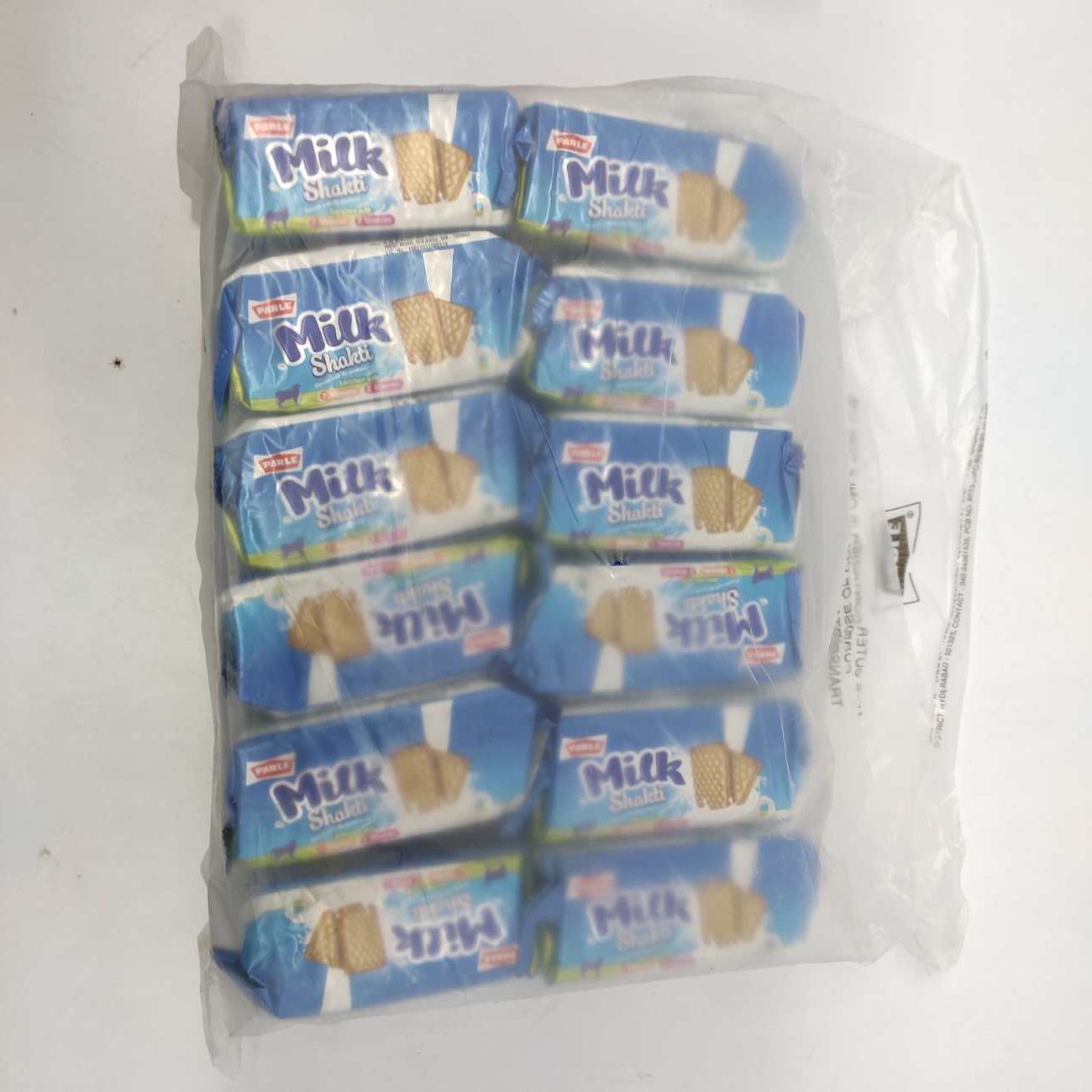 Parle milk shakti biscuits( pack of 12, 50 grams), 600 grams
