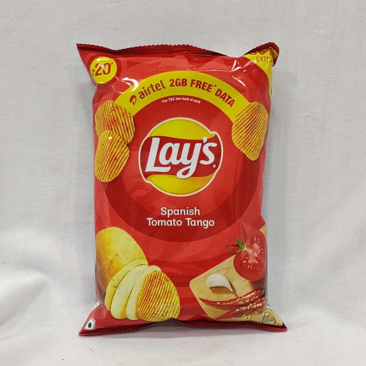 Lays spanish tomato tango flavour (40+12gram),