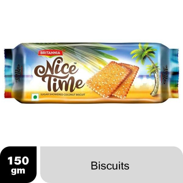 Britannia Nice Time Coconut Biscuits 150 g