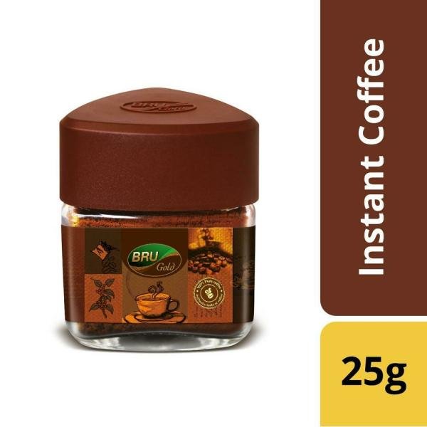 BRU Gold Instant Coffee Powder 25 g