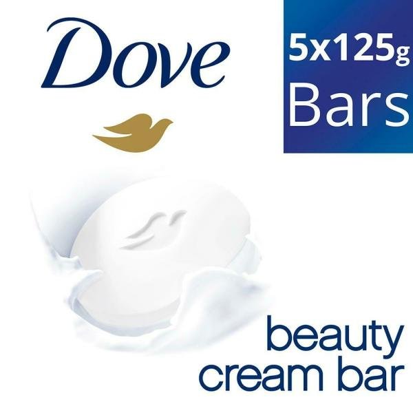 Dove Cream Beauty Bathing Bar 125 g (Buy 4 Get 1 Free)