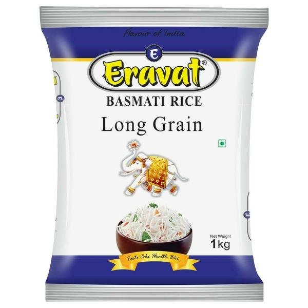 Eravat Long grain Basmati Rice 1 kg