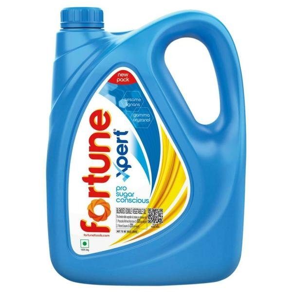 fortune xpert pro sugar conscious blended vegetable oil 5 l product images o491276494 p491276494 0 202203170635