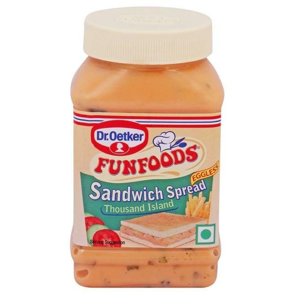 Funfoods Eggless Thousand Island Sandwich Spread 300 g (Pouch)