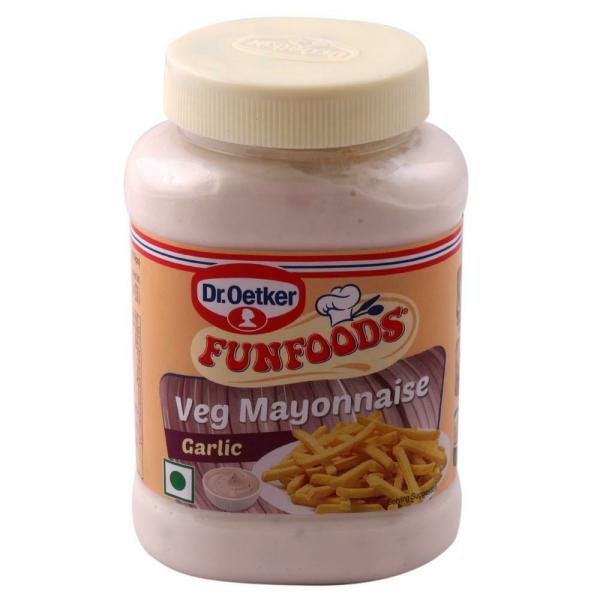 Funfoods Garlic Veg Mayonnaise 275 g