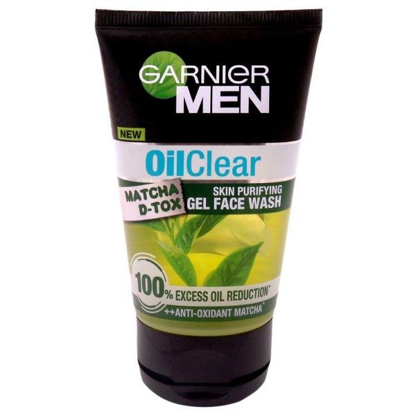 garnier men oil clear matcha d tox skin purifying gel face wash 100 g product images o491335097 p491335097 0 202203170219