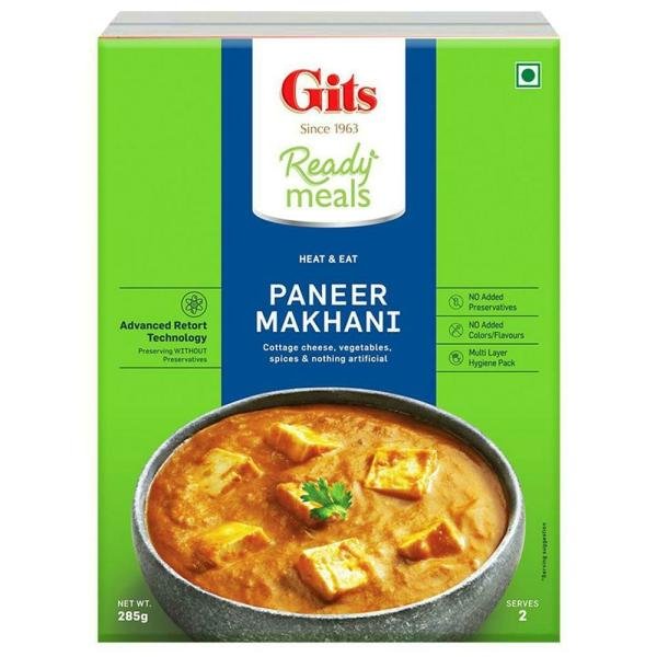 Gits Ready to Eat Paneer Makhani 285 g