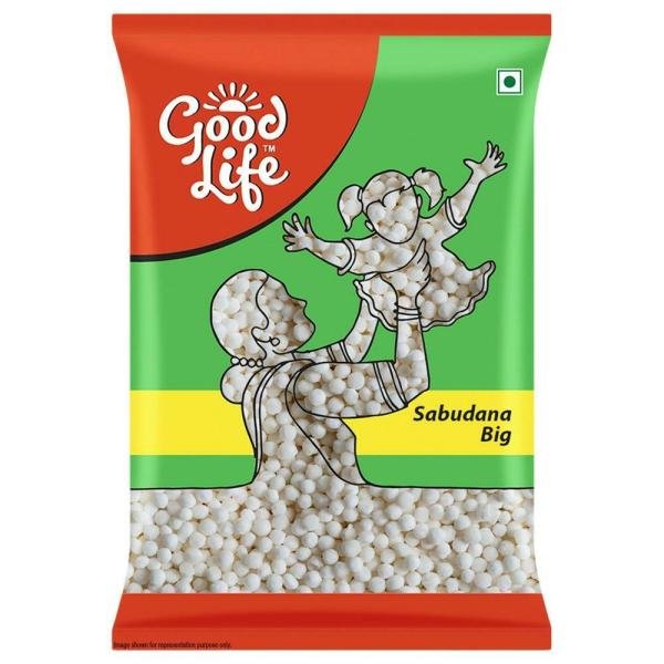 Good Life Big Sabudana / Sago 500 g