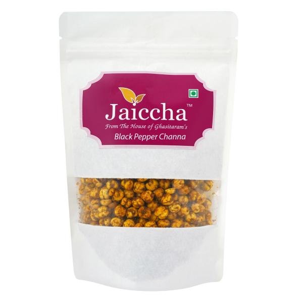 Jaiccha Namkeen-Snacks- Black Pepper Channa 200 g