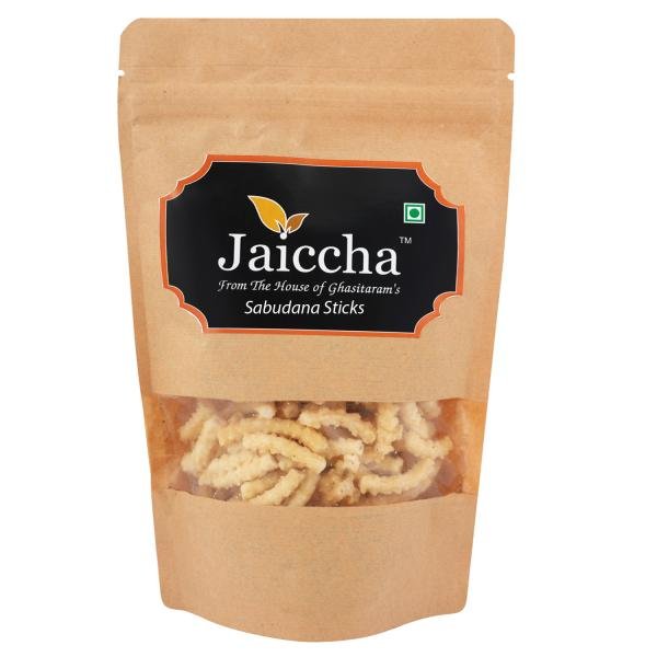 Jaiccha Namkeen-Snacks- Sabudana Sticks 200 g