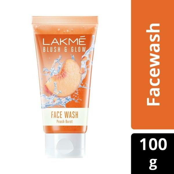 lakme blush glow peach burst face wash 100 g product images o491282403 p491282403 0 202203171031