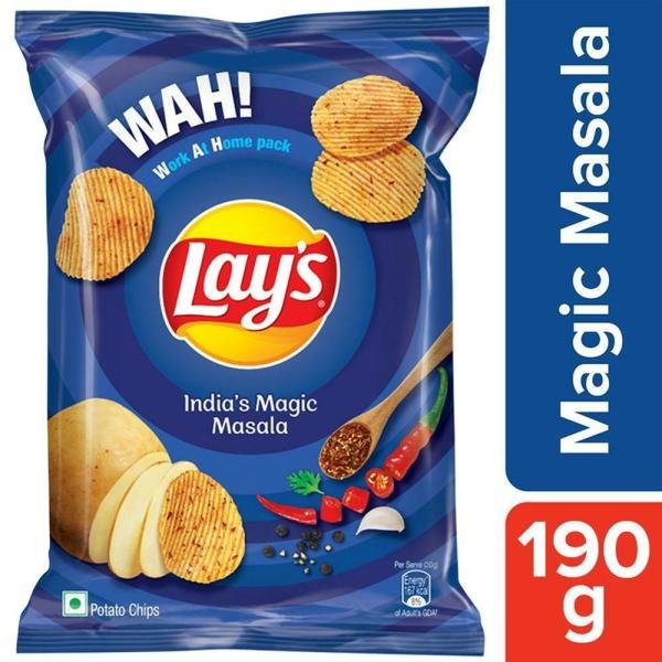 Lay’s India’s Magic Masala Potato Chips 190 g