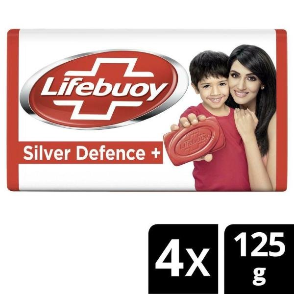 Lifebuoy Total 10 Soap 125 g (Buy 3 Get 1 Free)