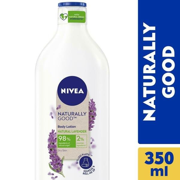 nivea naturally good natural lavender body lotion for dry skin 350 ml product images o492339311 p590334644 0 202203170316