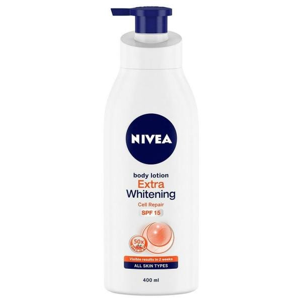 nivea spf 15 extra whitening cell repair body lotion 400 ml product images o491120987 p491120987 0 202203171030