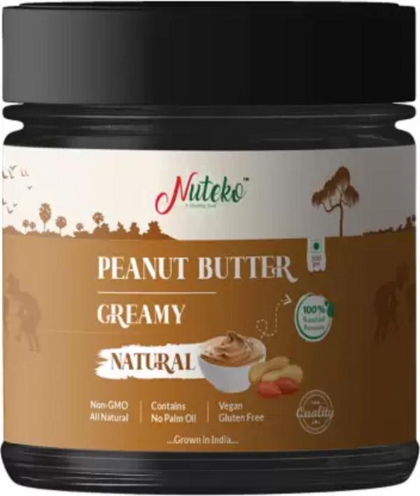 nuteko peanut butter natural creamy 500gm 500 g product images orvnljthoxo p597759043 0 202301212232