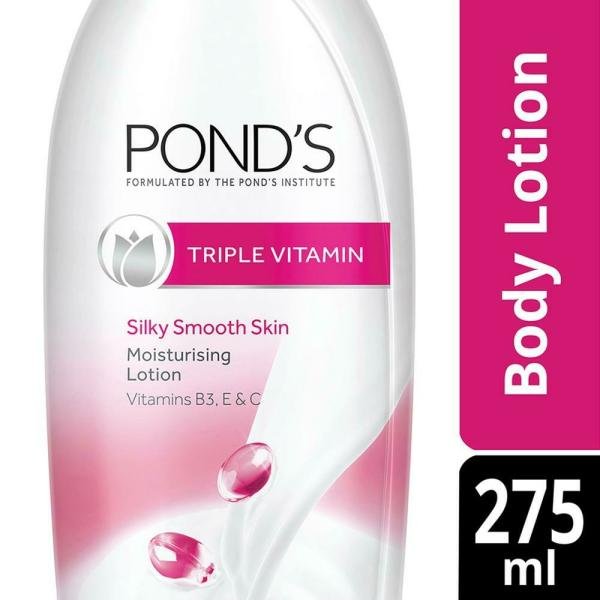 Pond’s Triple Vitamin Silky Smooth Moisturising Lotion 275 ml