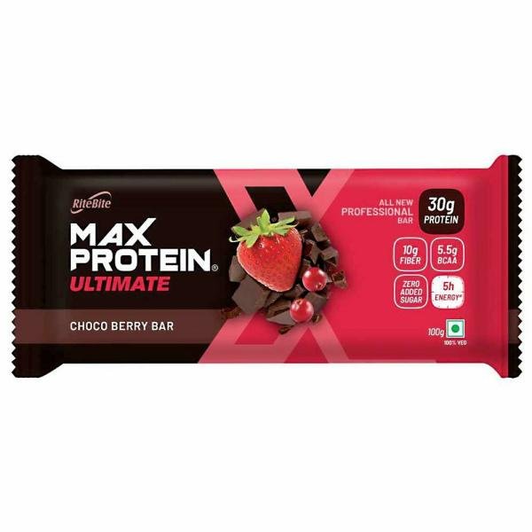 ritebite max protein ultimate choco berry bar 100 g product images o491505005 p590322044 0 202204070216