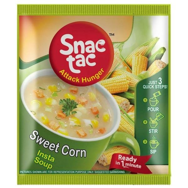 Snac tac Sweet Corn Insta Soup 10 g