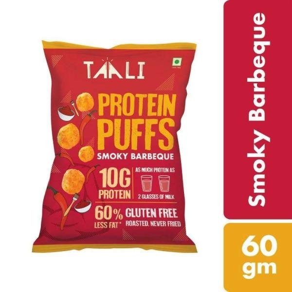 Taali Smoky Barbeque Protien Puffs 60 g