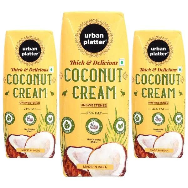 urban platter unsweetened coconut cream 250ml pack of 3 product images orvarak0iut p598469697 0 202302171152