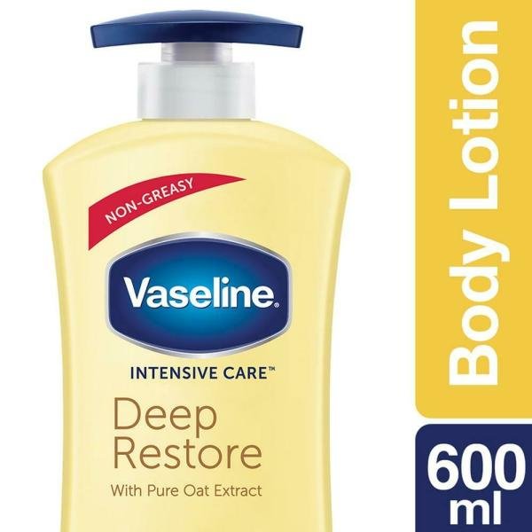 vaseline intensive care deep restore body lotion with pure oat extract 600 ml product images o491633348 p590287495 0 202203150154