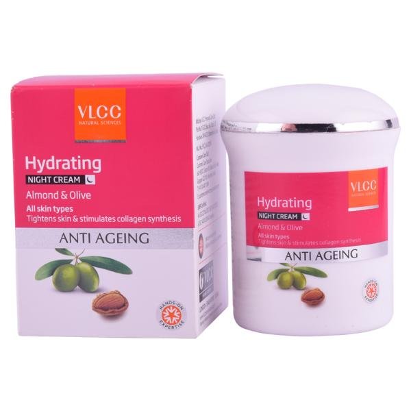 vlcc anti ageing almond olive hydrating night cream 50 g 0 20210127