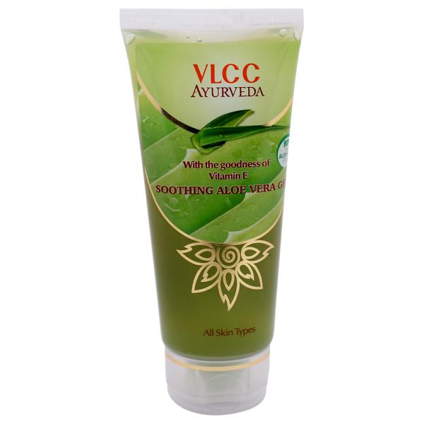 vlcc ayurveda aloe vera soothing gel with vitamin e 100 g 0 20201110