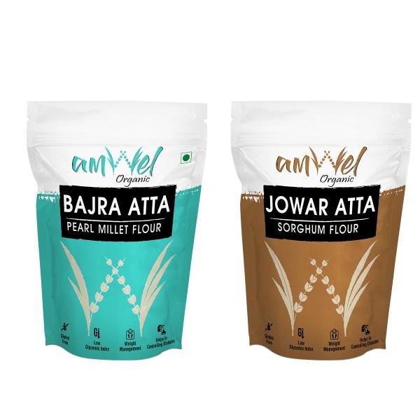 amwel combo of organic bajra atta 500g organic jowar atta 500g product images orvrnfoktv5 p593831914 0 202209170917