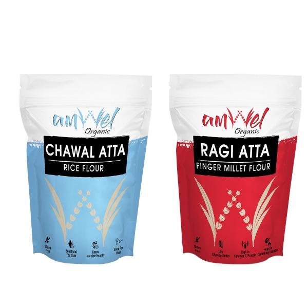 amwel combo of organic chawal atta 500g organic ragi atta 500g product images orvyju5ar3z p593831970 0 202209170922