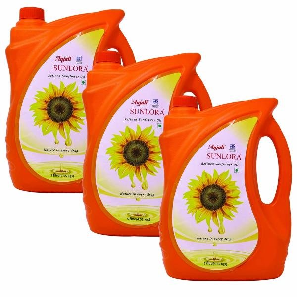 anjali sunlora sunflower oil 15 litre can 5 litre 3 can product images orvnwgkmx1x p593496865 0 202208291119