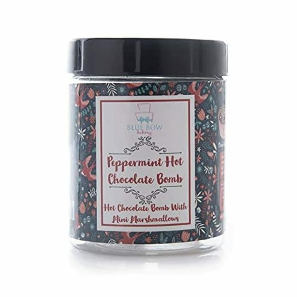 BLUE BOW bakery Hot Chocolate Bomb with Marshmallows Peppermint 150 g