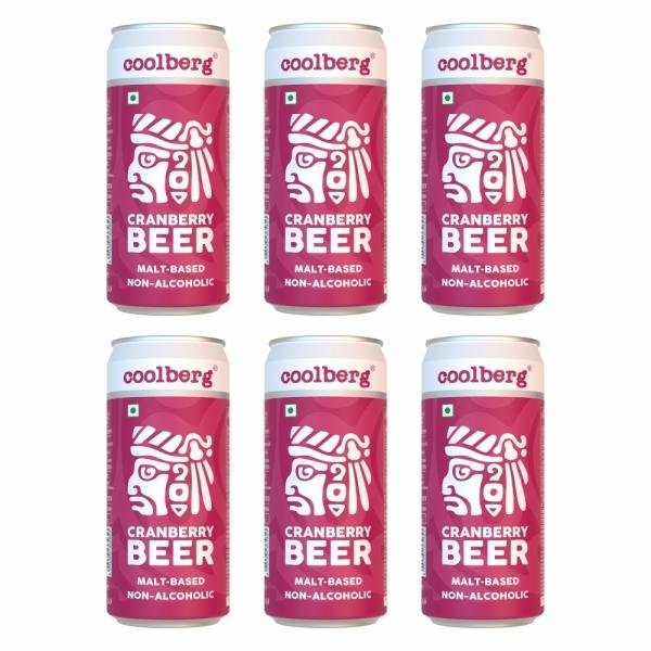 coolberg cranberry non alcoholic beer 300ml can pack of 6 product images orvnlaetxpo p594452216 0 202210131406