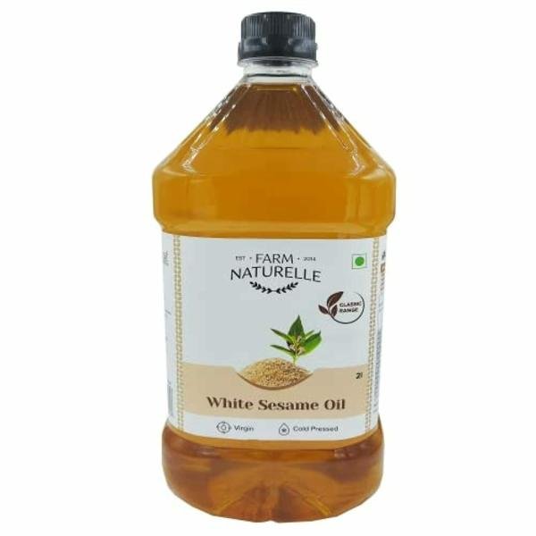 Farm Naturelle (Farm Natural Produce)100 Percent Pure Organic Flax Seed Oil (Hindi Alsi Oil) 100 ml