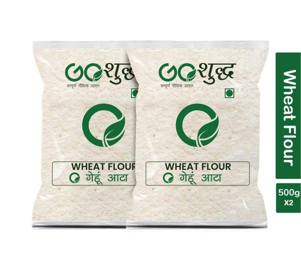 goshudh best quality gehun atta 500gm each pack of 2 wheat flour 1000 g product images orvwzk7z00k p591296760 0 202205132206