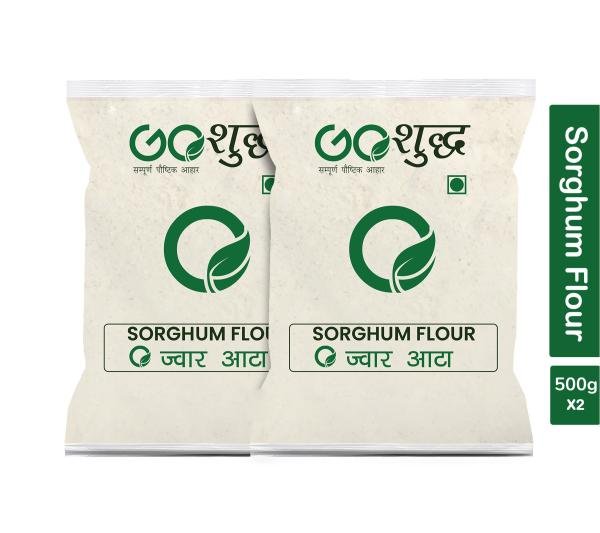 goshudh best quality jowar atta 500gm each pack of 2 sorghum flour 1000 g product images orv5p62unyk p591370187 0 202205170120