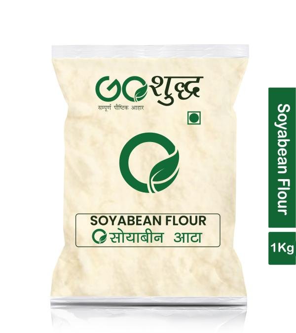 goshudh best quality soyabean flour 1kg pack of 1 soyabean flour 1000 g product images orviadimexm p591370205 0 202205170120