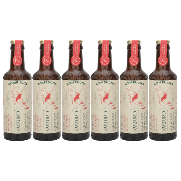 kultur d kombucha apple cinnamon 220 ml pack of 6 fizzy fermented tea product images orvdksb3ksr p595472025 0 202211211504