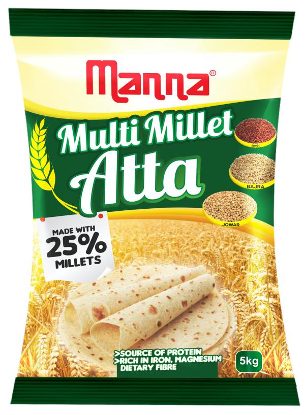 manna multigrain atta multi millet atta 5kg diabetic friendly wheat flour with 25 millets product images orv4ljoftzo p591653922 0 202205280818