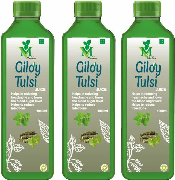 mintveda giloy tulsi juice 1 l each pack of 3 product images orvrv80ri1c p595430835 0 202211182032