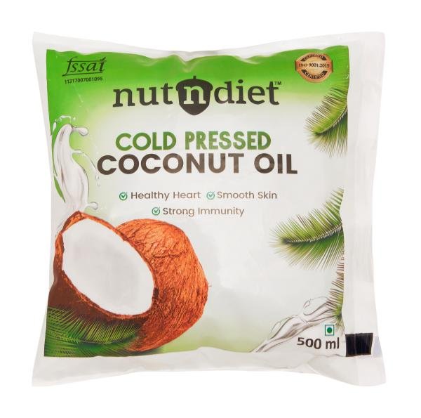 nutndiet cold pressed coconut oil for baby massage hair care skin care and cooking pouch 500ml product images orvjgy3nnxq p596920392 0 202301041303