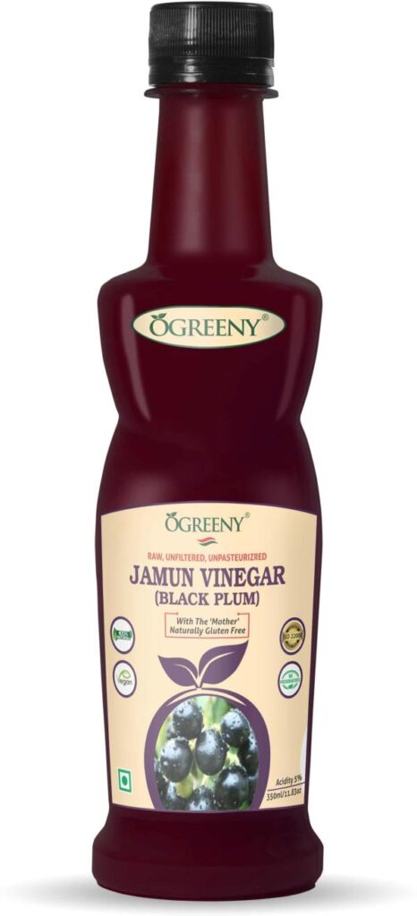 ogreeny jamun vinegar with mother raw 350 ml pack of 1 product images orvcy2fp3ok p594702111 0 202210202038