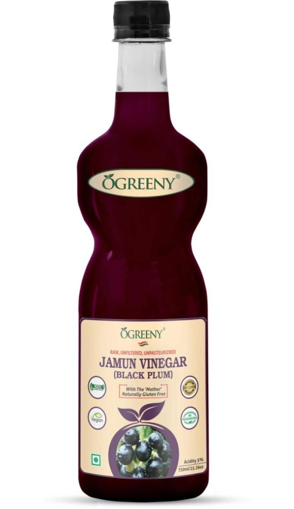 ogreeny jamun vinegar with mother raw 750 ml pack of 1 product images orvikqenkft p594704785 0 202210202152